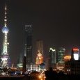 CHINE 2009-Shanghai-le Bund by night